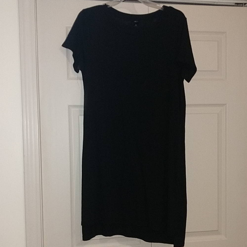 A black dress